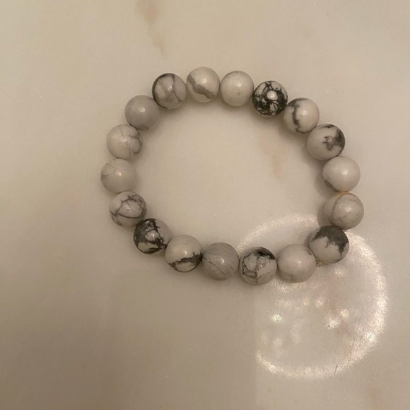 MARBLE Jewelry Marble Bead Bracelet Poshmark